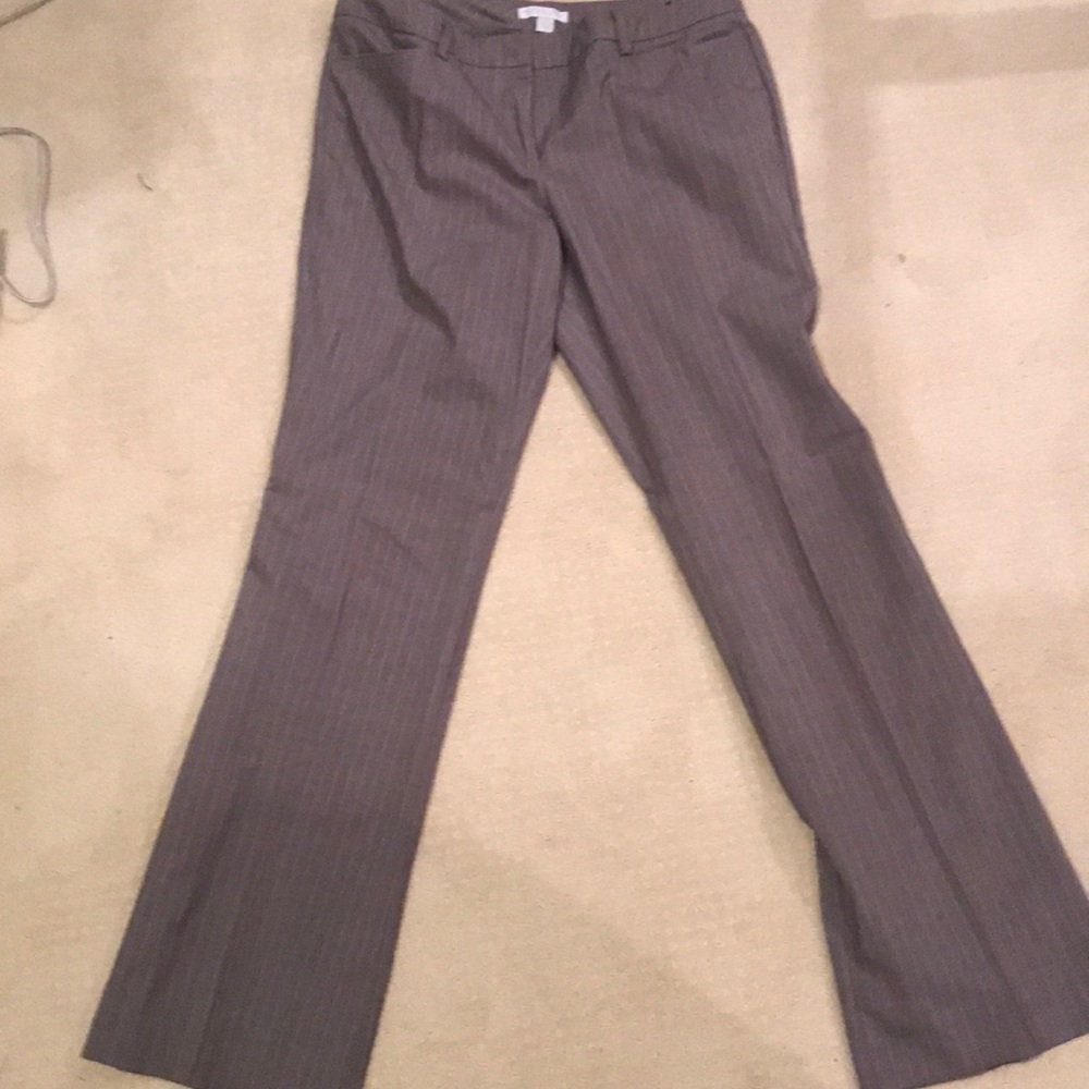 Striped dress pants from New York and Company